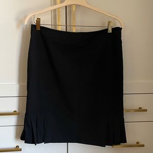 Black Skirt with Detail on Sides